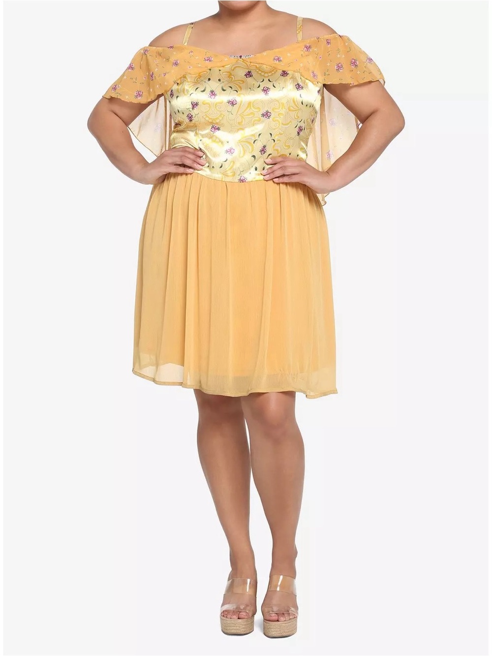 VERY RARE Her Universe Star Wars Padme Meadow Dress Plus Size 3 - Picture 2 of 7
